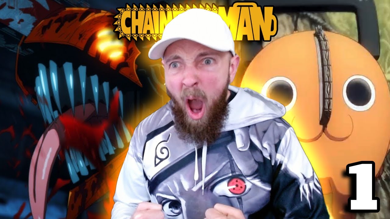 INSANE! Rapper REACTS To CHAINSAW MAN Ep 1 For FIRST TIME チェンソーマン