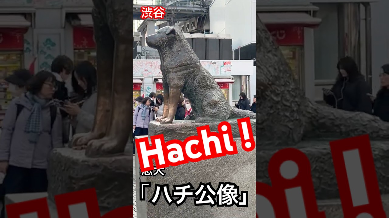 渋谷駅前「ハチ公像」待ち合わせのメッカ。
