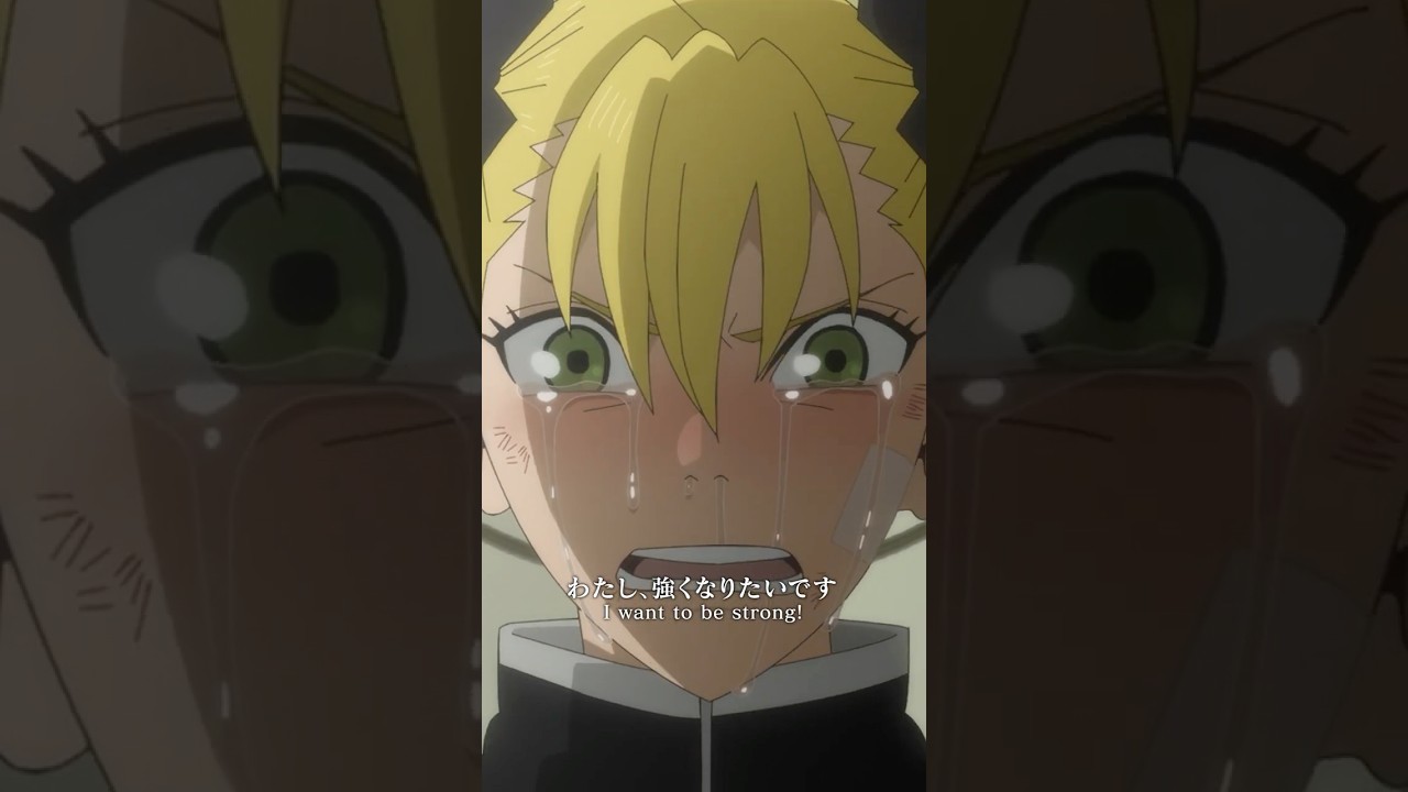 「わたし、強くなりたいです」／『怪獣８号』第17話（第2期5話）「強くなりたい」より #shorts