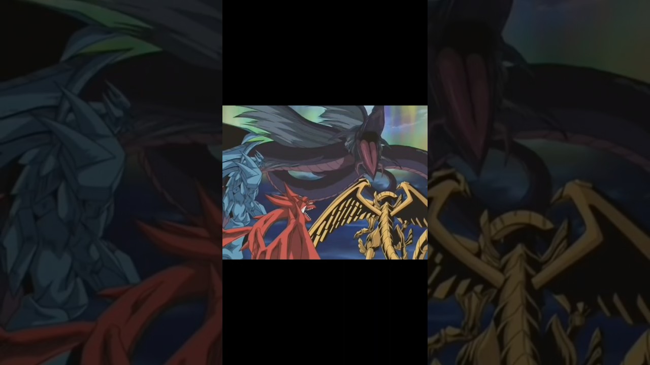 Yugi summon 3 egyption god #三幻神 vs Dartz #yugioh #遊戯王 #anime #shorts