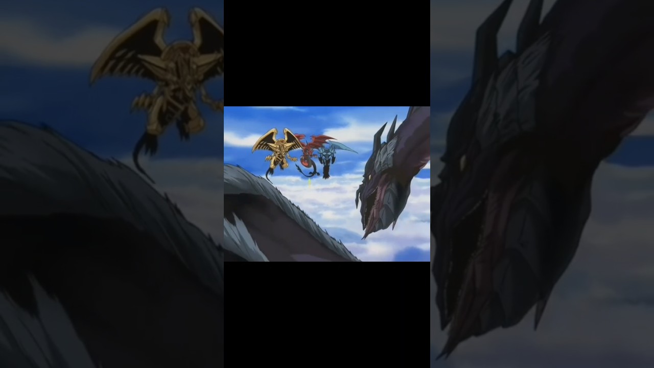 3 egyption god #三幻神 vs Dartz 1 #yugioh #遊戯王 #anime #shorts