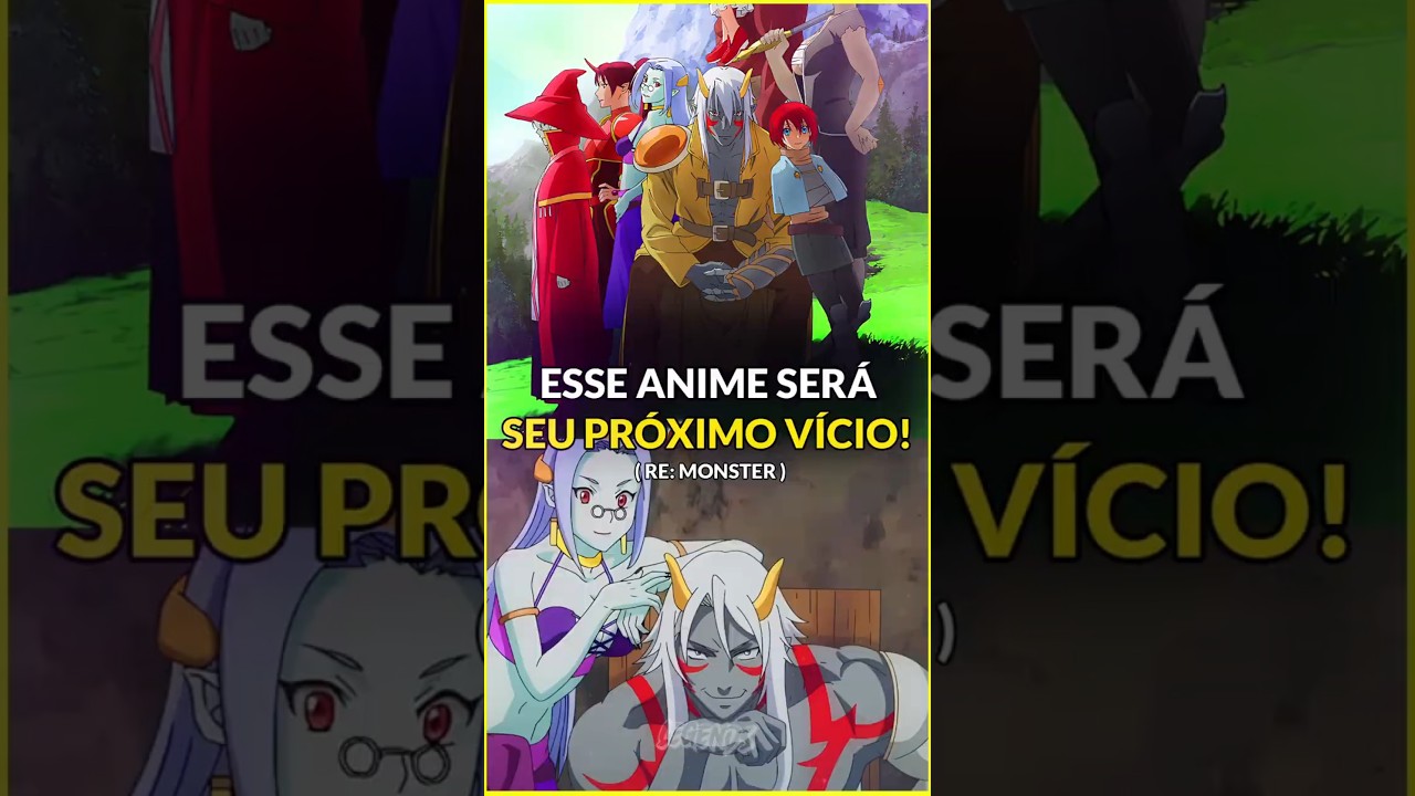 Esse anime será seu próximo vício! 🩸💪 (Re:Monster – O goblin que evolui devorando tudo!)