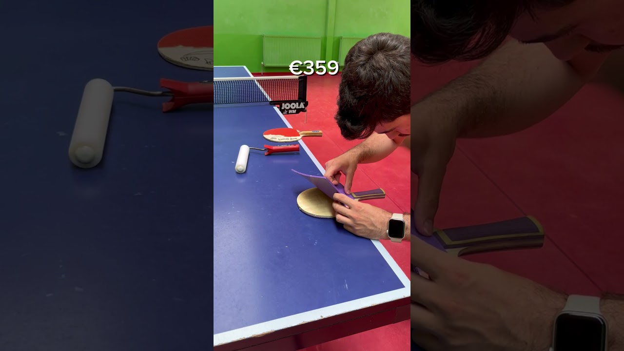 €0.99 Vs €359 Ping Pong Fire Racket 🔥 #joola #tabletennis #vs