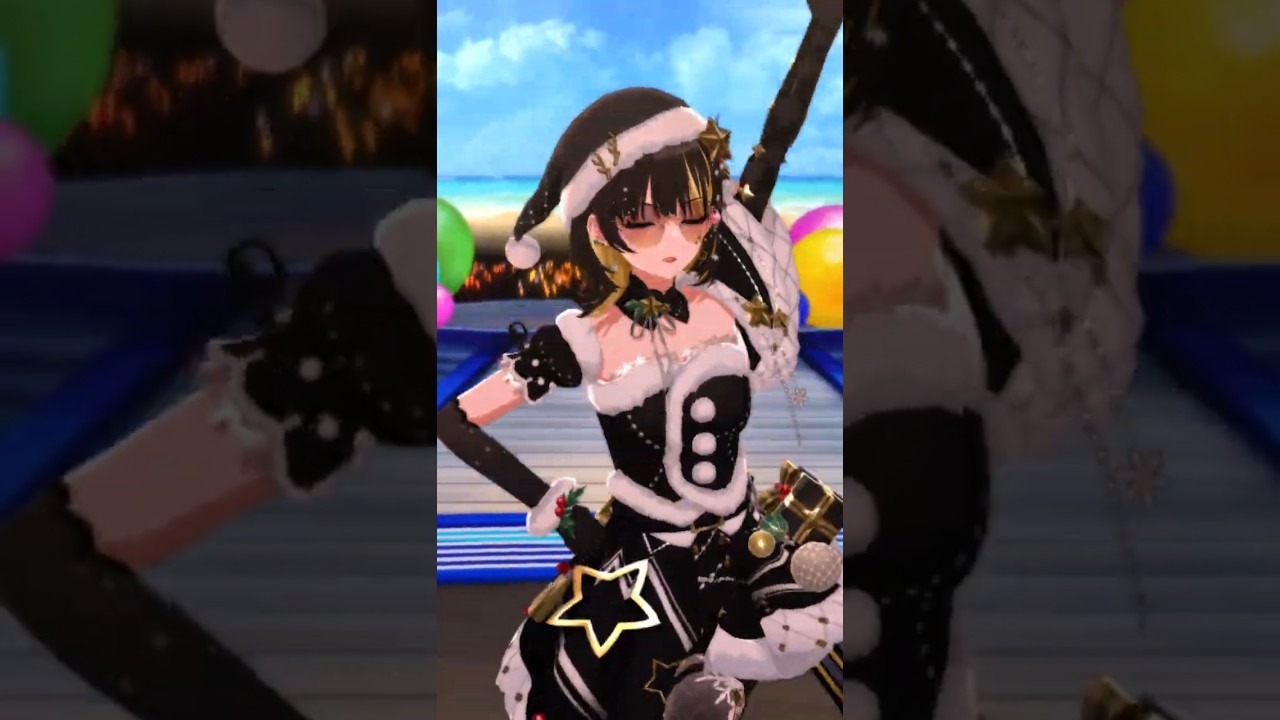 ルカ、南国サンタの仕事を頼む【ビーチブレイバー #斑鳩ルカ フォーカス シャニソンMV】#シャニソン #シャニマス