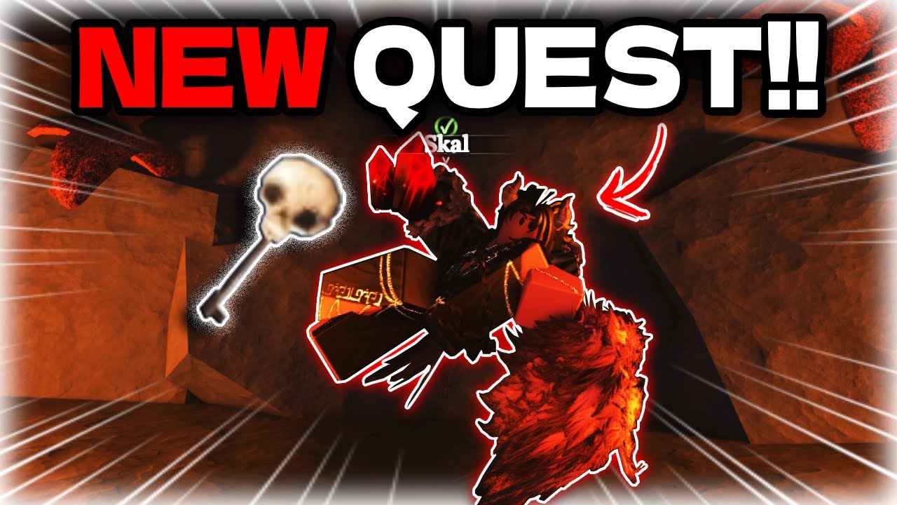 How To Get The NEW Demonite Key QUEST in The Forge! | Roblox