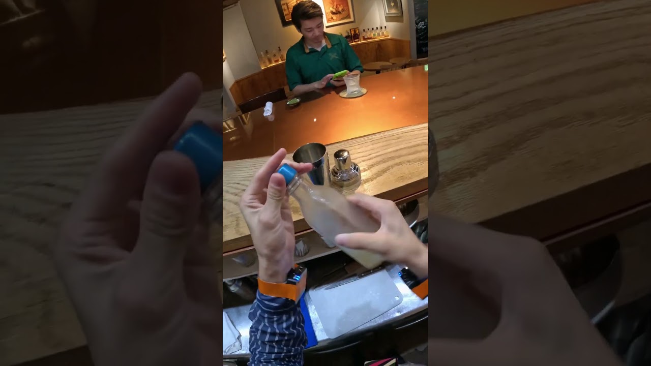 バーテンダーがみてる世界。ASMR...?