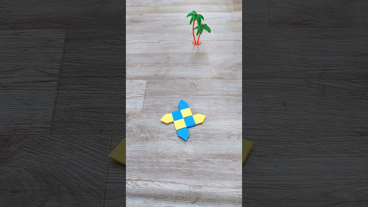 "Epic Origami Shuriken - Real Ninja Star from paper!"