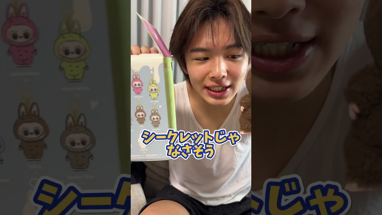 ラブブのぬいぐるみ開封したらマジの奇跡起きて草！！！#popmart #labubu