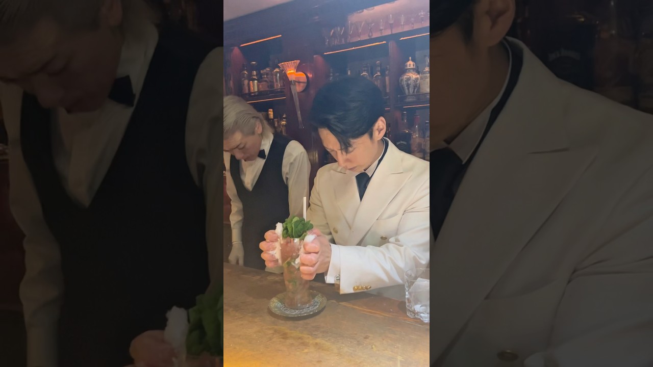 世界最高峰のバーテンダー #japanesefood