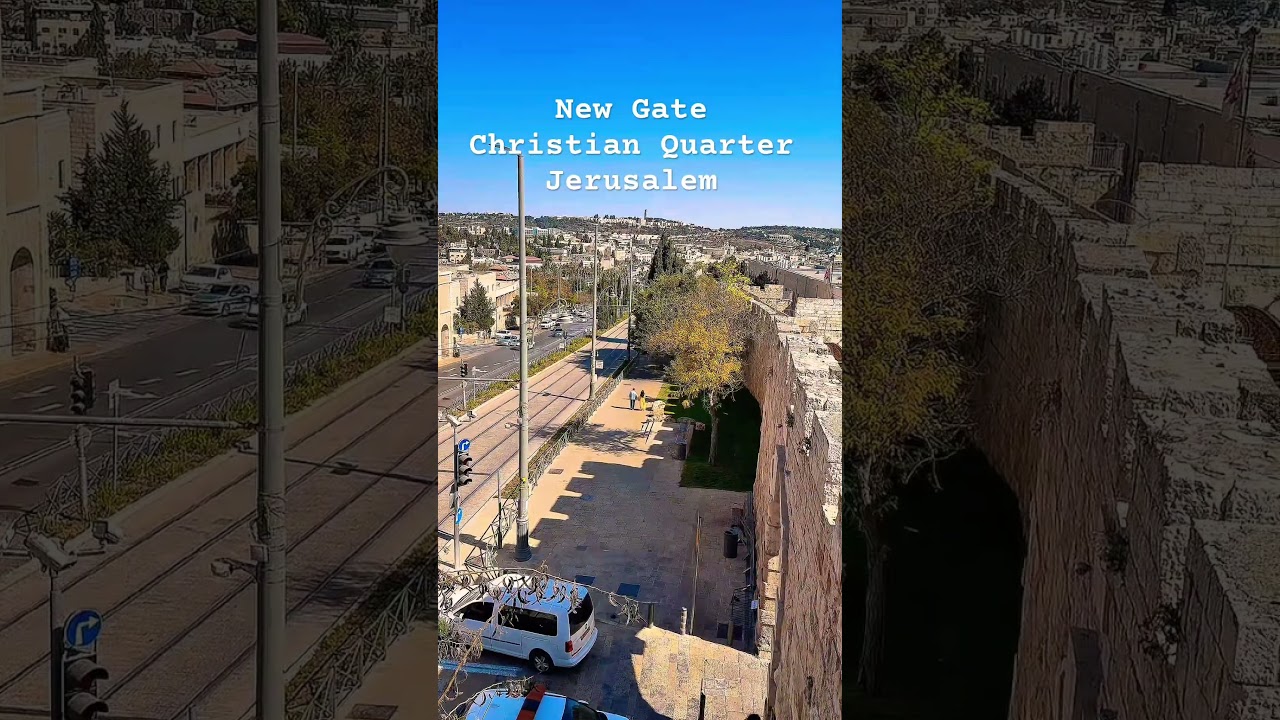 "Welcome to the New Gate, the vibrant gateway to the Christian Quarter of Jerusalem" #Jerusalem