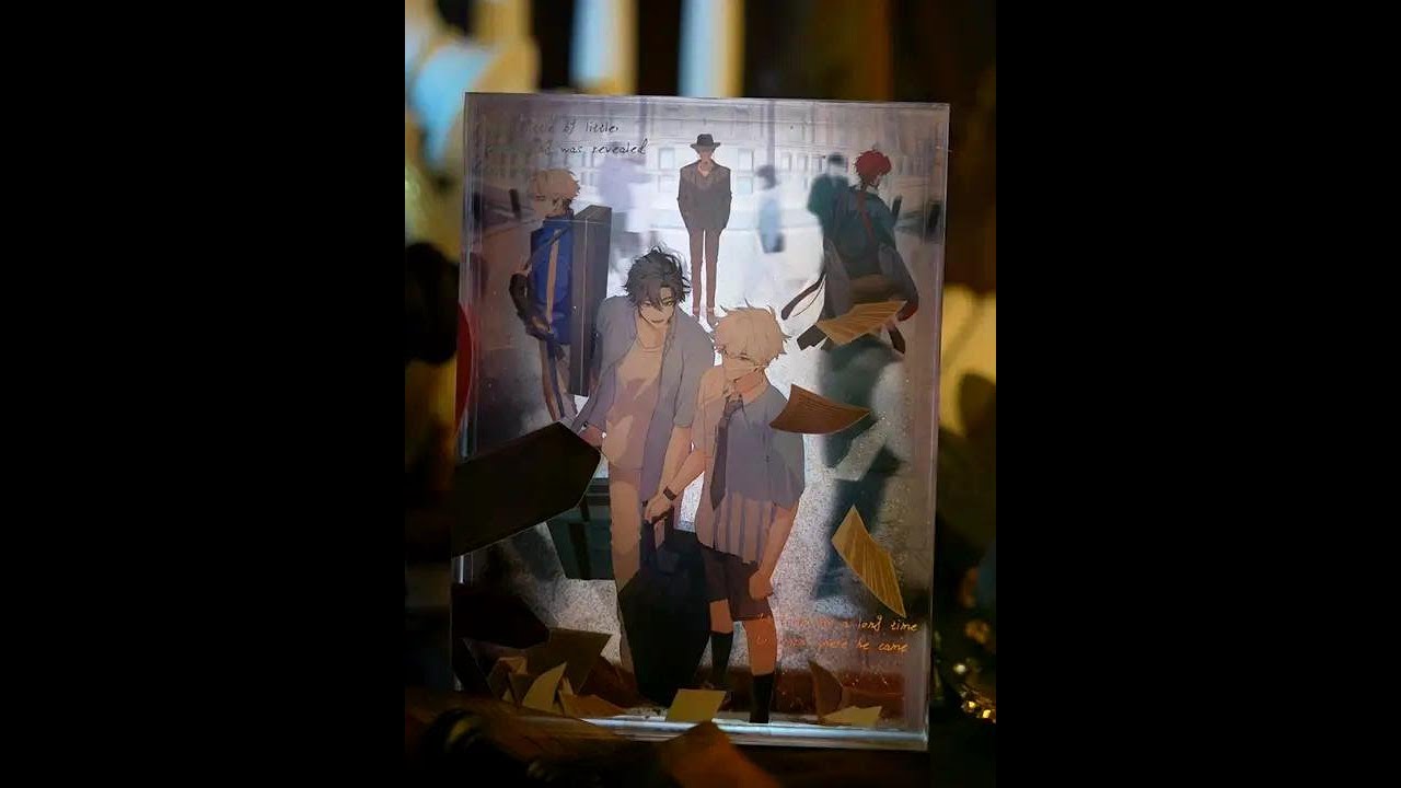 谁允许你流麻做这么立体了 #时光代理人英都篇 #流麻 #手工diy #集卡社时光代理人#时光代理人时光印记