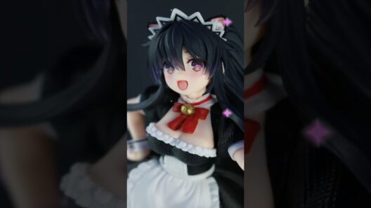 【フィギュア撮影（プライズ・ショート）】デート・ア・ライブⅤ　Coreful フィギュア　夜刀神十香～猫耳メイドver.～
