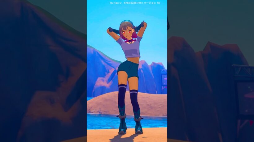 エモートマップに行ってみた♪島のコード【5784-6239-7161】 #フォートナイト #Fortnite  #Shorts