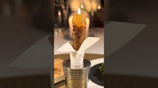 ニューヨークのPer Seでミシュラン3つ星を獲得したスナック