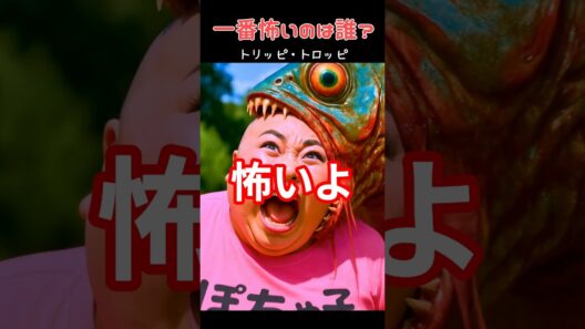 一番怖いのは誰？ #italianbrainrot #イタリアンブレインロット #shorts