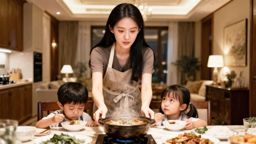 女廚神替身扮演首富夫人，發現她竟然不管萌寶還養情人！她美食治癒萌娃，卻意外發現她們就是自己的親孩子！💕#天降阔太是厨神 #短劇 #萌寶 #好劇推薦