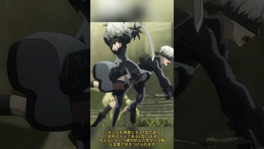 【NieR:Automata Ver1.1a】第2クール衝撃展開！2Bの正体は「2E」…繰り返される残酷な処刑と、隠された真実。 🌑🗡️