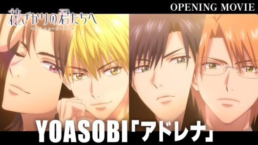 TVアニメ『花ざかりの君たちへ』ノンクレジットオープニング映像｜YOASOBI「アドレナ」