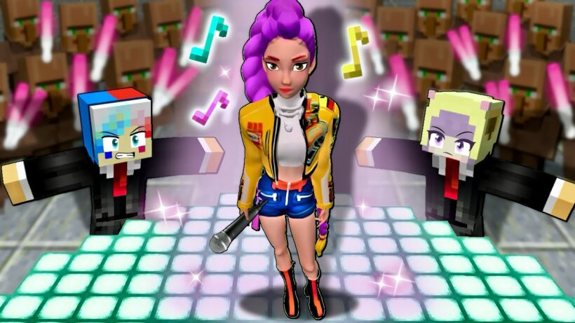 K-Popデーモンハンターズのルミちゃんを助けるマインクラフト🔥【マイクラ まいくら】ぽっぴんず