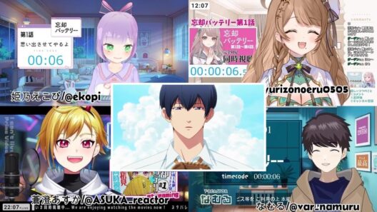 忘却バッテリー 反応集 / Oblivion Battery Episode01 Vtuber Reaction