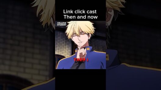 The Evolution of Link Click: Then & Now. #时光代理人 #animeedit #donghua #animeshorts #linkclick