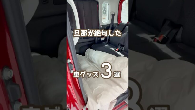【コレ知ってる⁉︎】便利車グッズ3選