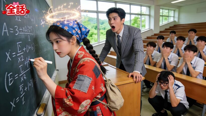 トップクラスの学生さえ解けなかった教授の出題した謎を、田舎からの転校生が一瞬で解決！会場を震撼させ、CEOの注目を勝ち取った！