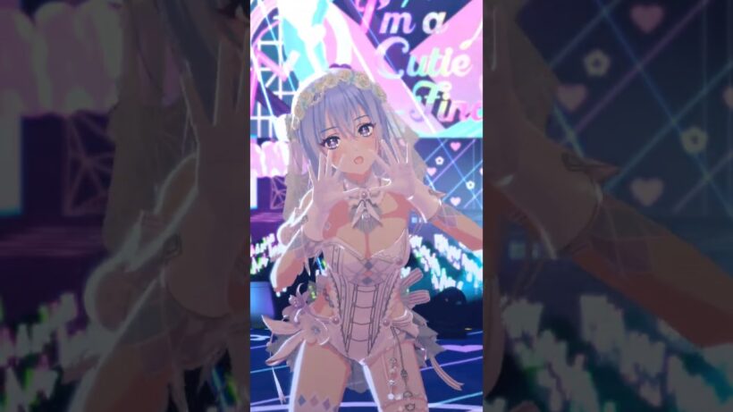 花嫁羽那から目が離せなくなるカウントダウンラブ【イースター＋ウェディング #鈴木羽那 シャニソンMV】#シャニソン #シャニマス