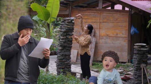Huong built the new gate to her house - Jon was busy with dangerous missions. Lý Tử Hường