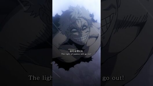 「法灯(のりのともしび)は消える」／『#僕のヒーローアカデミア FINAL SEASON』第1話(No.160)「八木俊典：ライジングオリジン」より／毎週土曜夕方5:30放送中