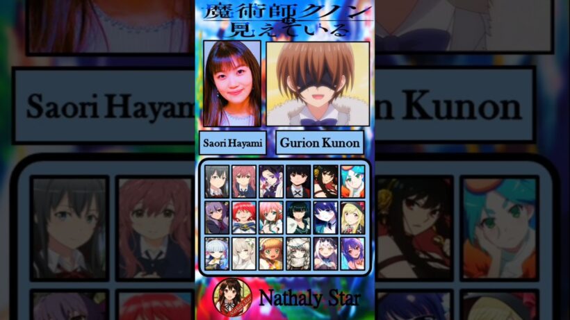 [Majutsu-shi Kunon wa Mieteiru / 魔術師クノンは見えている] Voice Actors Characters Japanese Anime Dub