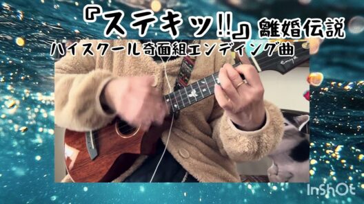 『ステキッ‼︎』離婚伝説“ハイスクール奇面組”Endingテーマ【ウクレレで歌ってみた】