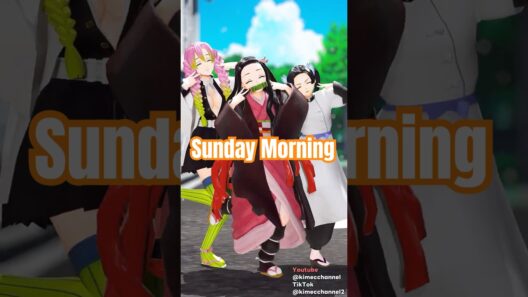 鬼滅の刃 | Sunday Morning | 禰豆子/Nezuko | Demon Slayer MMD #shorts #demonslayer #鬼滅の刃 #鬼滅のmmd