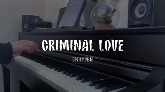 【Piano cover.】CRIMINAL LOVE / ENHYPEN 『DARK MOON - 黒の月: 月の祭壇』HYBE公式楽譜