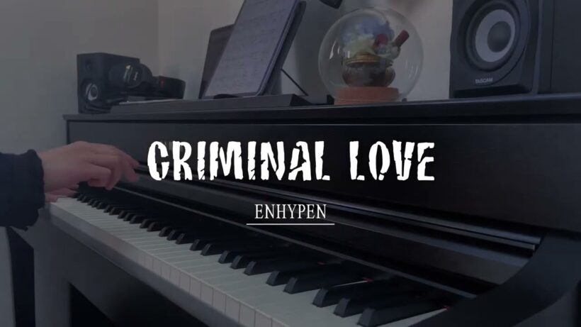 【Piano cover.】CRIMINAL LOVE / ENHYPEN 『DARK MOON - 黒の月: 月の祭壇』HYBE公式楽譜