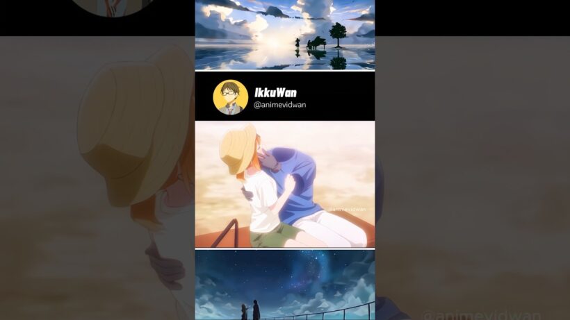 They kissed?🫢🤭 [ The Invisible Man and His Soon-to-Be Wife ] #anime #shorts