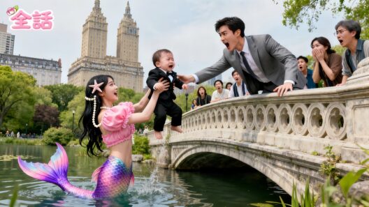 【日本語吹き替え版】CEOの息子が溺れても誰も助けない――だが、まさかの人魚が救出！その瞬間、恋が芽生えた！#ショートドラマ#中国ドラマ #短編ドラマ#日本語字幕#キスシーン