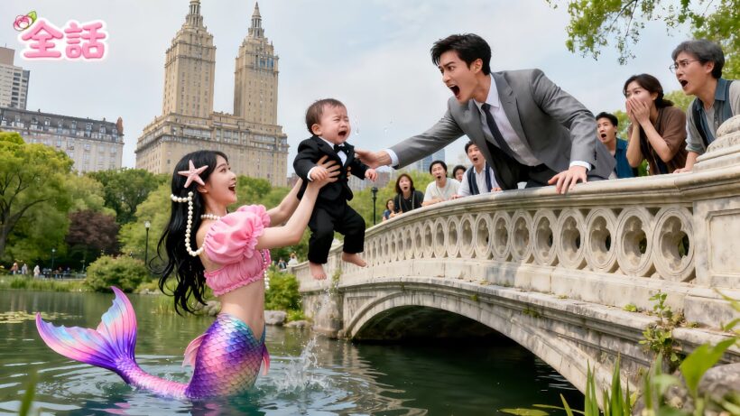 【日本語吹き替え版】CEOの息子が溺れても誰も助けない――だが、まさかの人魚が救出！その瞬間、恋が芽生えた！#ショートドラマ#中国ドラマ #短編ドラマ#日本語字幕#キスシーン