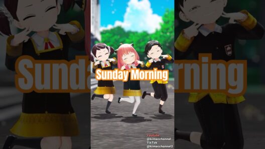 SPYxFAMILY | Sunday Morning | アーニャ/Anya | スパイファミリー MMD #spyxfamily #スパイファミリー