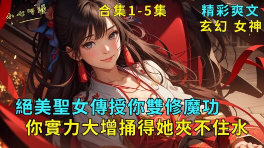超長爽文合集1-5集《絕美聖女傳授你雙修魔功，你實力大增捅得她夾不住水》妖女傳授你雙修魔功做爐鼎，沒想到你修煉後，不僅沒有變老，還延年益壽實力大增，將她捅得腿夾不住，水流不停。#爽文 #漫畫小說