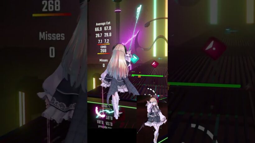 BeatSaber​​【TEST ME / ちゃんみな[推しの子第3期OP](Expert)FC】