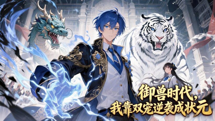 【FULL】《御獸時代，我靠雙寵逆襲成狀元》御獸時代覺醒儀式，林默觀想燭龍竟判 F 級，他藏超 SSS 神級御獸空間，契玄武白虎逆襲市狀元，學府迎殘酷挑戰！#漫畫#男頻#熱門漫畫