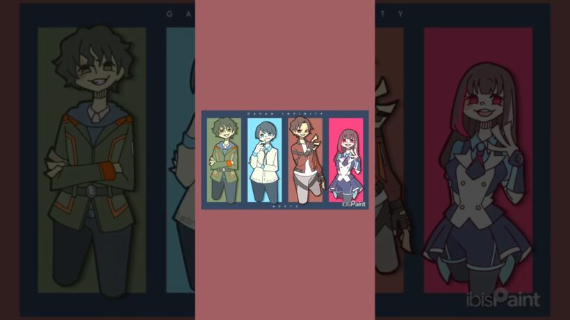 【インフィニティの世界線】A0073のキャラ描いてみた #projectred #超宇宙刑事ギャバンインフィニティ #イラストメイキング