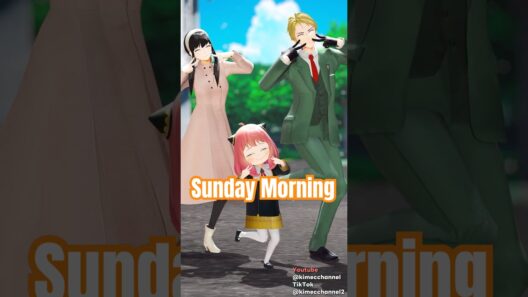 SPYxFAMILY | Sunday Morning | ヨル/Yor | スパイファミリー MMD #spyxfamily #スパイファミリー