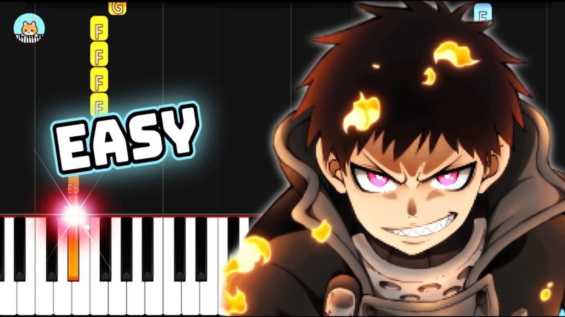Fire Force Season 3 OP 2 - "Ignis" - EASY Piano Tutorial & Sheet Music