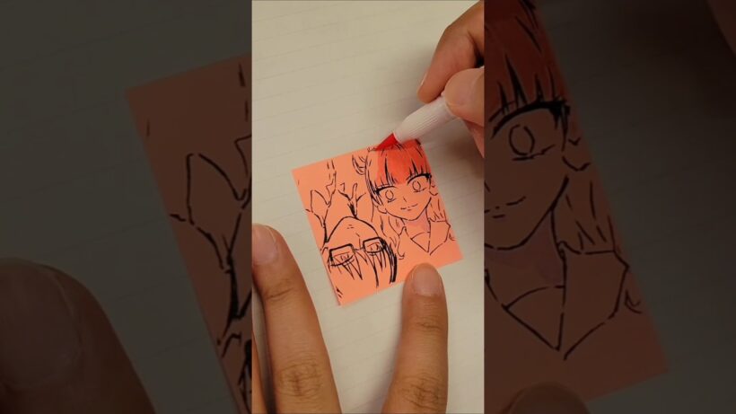 【正反対な君と僕】鈴木さんと谷くん描いてみた【イラスト】#shorts #正反対な君と僕 #イラストメイキング