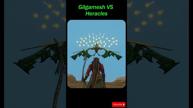 Fate/strange Fake - Gilgamesh VS Heracles  #anime #shorts