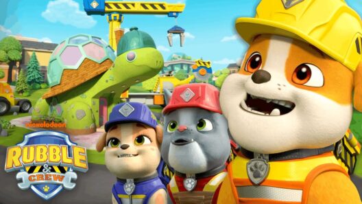 Rubble Builds a Giant Turtle House! w/ Mix & Charger | Rubble & Crew