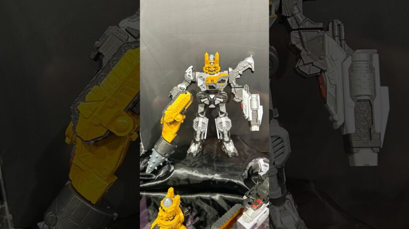 コスモギャバリオン GC-R、ギャバリオンセイバー、ドリル、クレーン、レイザー 展示(NARIKIRI WORLD 池袋サンシャイン) #超宇宙刑事ギャバンインフィニティ #エモルギア #スーパー戦隊