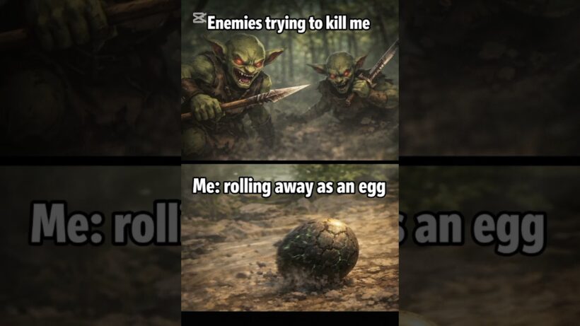 Reincarnated as a dragon egg meme